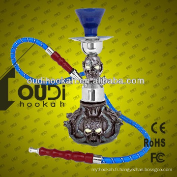 Arabie Saoudite Skull Resin Shisha hookah